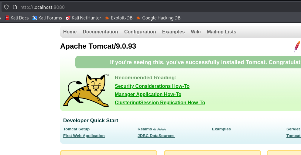 Tomcat version