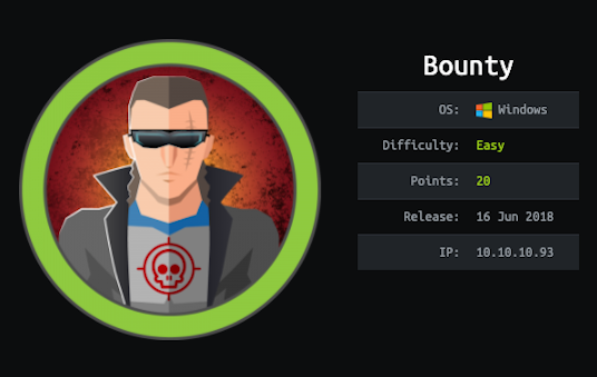 HTB Bounty Banner