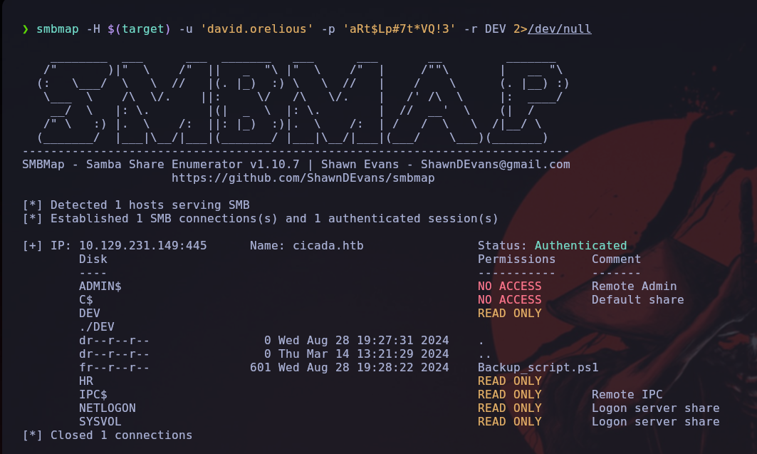 SMBmap