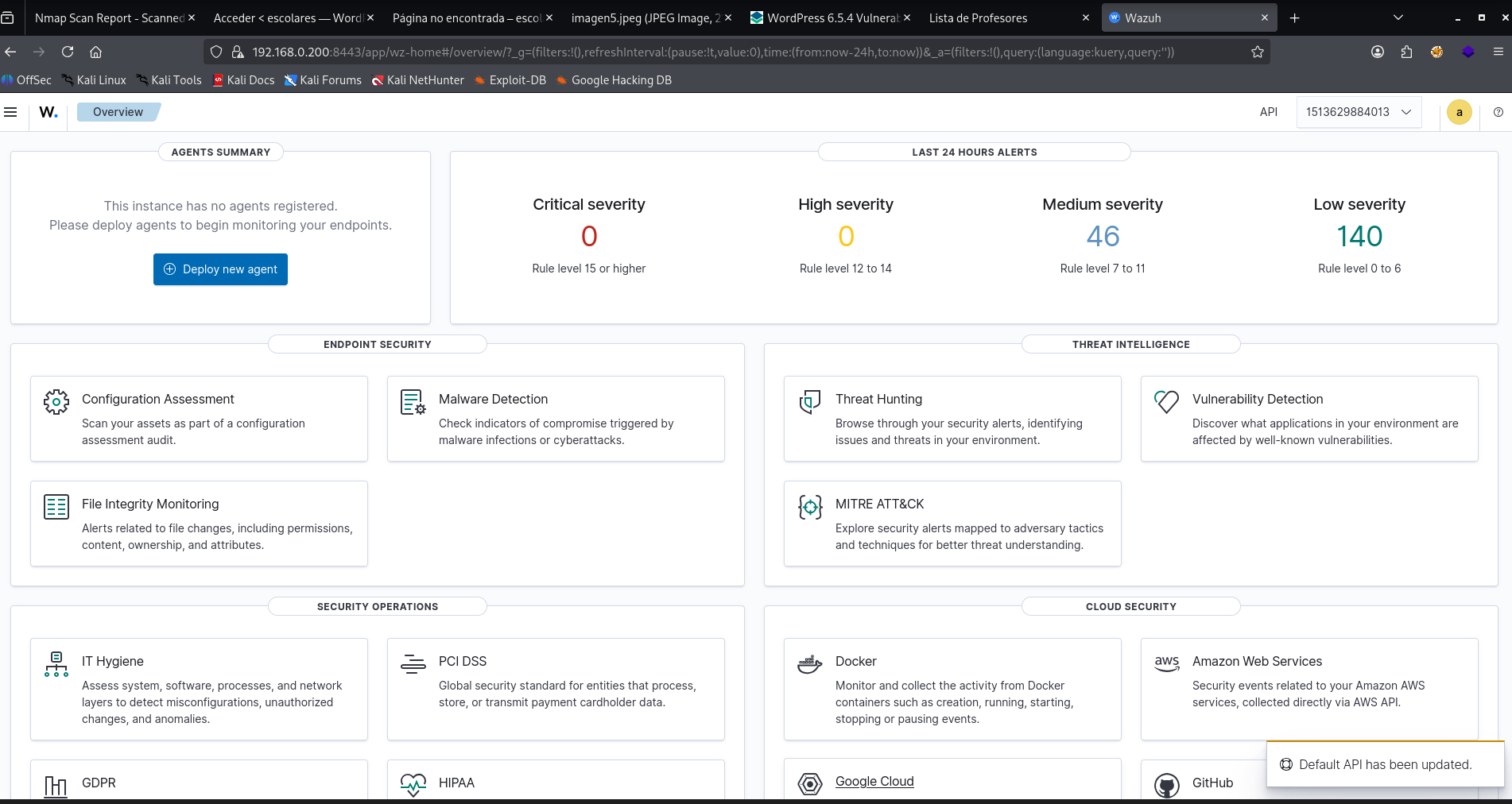 Wazuh Dashboard